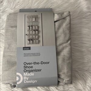 Gray Over-the-Door Shoe Organizer